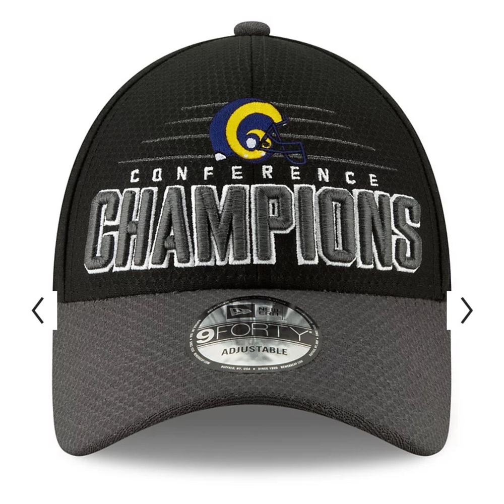 2018 NFC Conference Champions Los Angeles Rams Cap New Without Tags.
